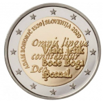 Eslovénia 2€ 500 Anos do Nascimento Adam Bohoric 2020